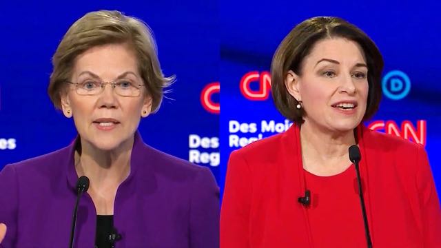 The New York Times apoya a las senadoras Warren y Klobuchar como candidatas a la presidencia