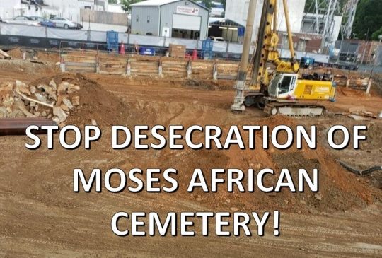 Piden detener “profanación” de cementerio afroamericano en Bethesda