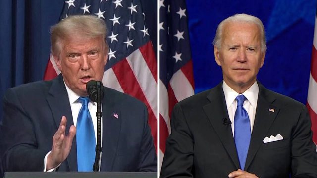Trump afirma que los demócratas intentan robar las elecciones y que Biden “destruirá” EE.UU.