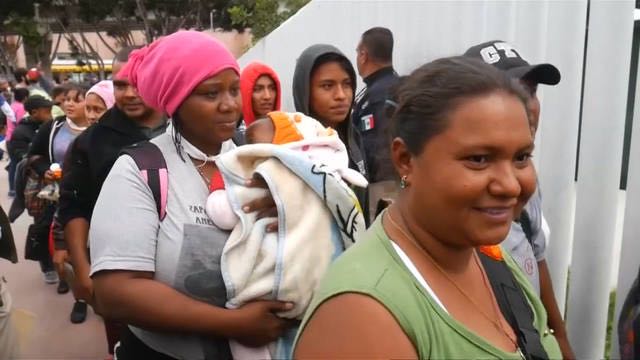 Caravana de migrantes en la frontera:  Gobierno de Trump ataca proceso legal a pedido de asilo