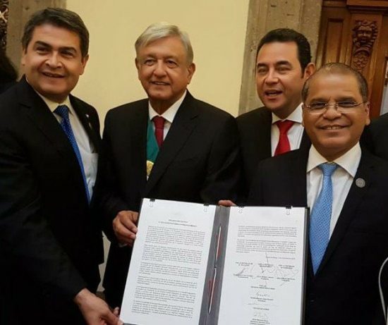 El Salvador, Guatemala, Honduras y México firman acuerdo para Plan Integral en el ámbito migratorio