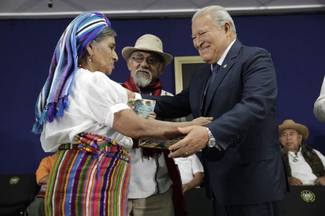 El Salvador: Lanzan Política Nacional de Pueblos Indígenas de El Salvador