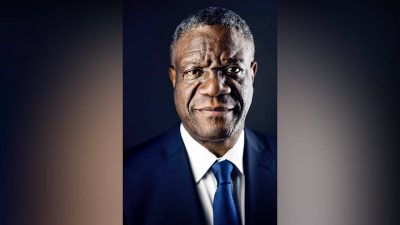 ONU advierte que el Premio Nobel de la Paz Dr. Denis Mukwege podría estar en peligro tras amenazas