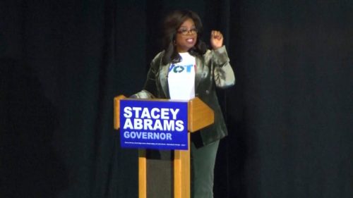 Oprah Winfrey se une a la campaña de la candidata para gobernadora del estado de Georgia