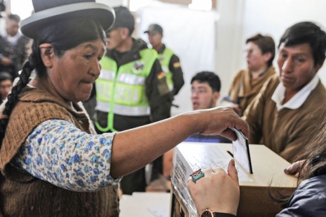 Elecciones presidenciales en Bolivia