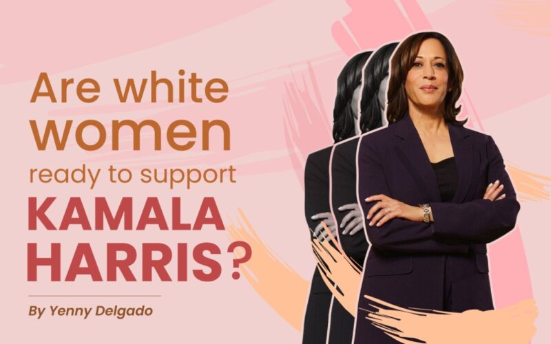 Are white women ready to support Kamala Harris as the VP of the United States?  