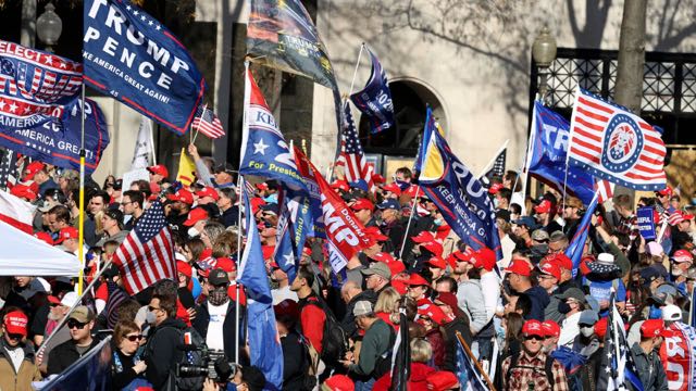 Violencia en la Million MAGA March republicana en Washington, D.C.