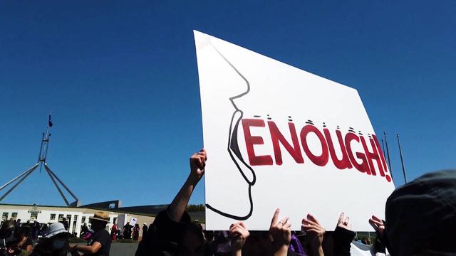 Decenas de miles de australianas se manifiestan para exigir el fin de la violencia sexual y la discriminación por razón de género