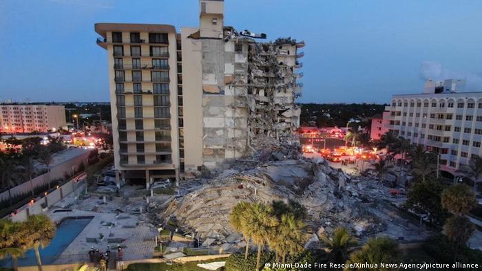 Nueve muertos son confirmados en derrumbe parcial de un edificio en Miami