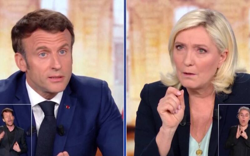 French Voters to Decide Between Macron and Le Pen in Presidential Runoff