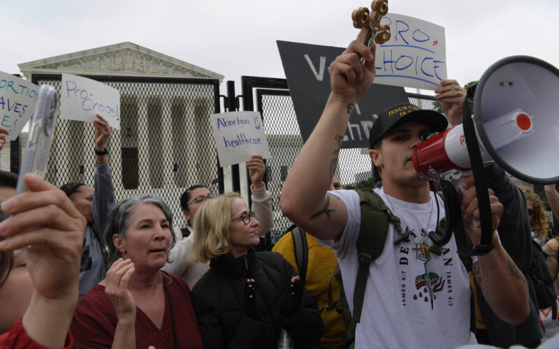 Protestas a favor y en contra del aborto en Washington, D.C.