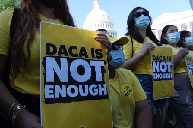 DACA no es suficiente, señalan los “dreamers” en Washington, D.C.