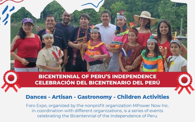 Fiestas patrias peruanas en el Farmers Market  en la UDC