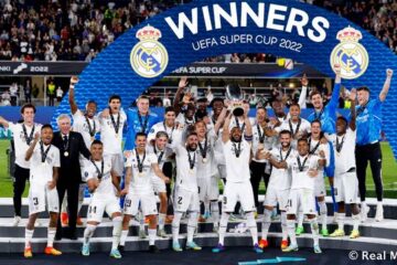 Triunfo del Real Madrid en la Supercopa de Europa 2022