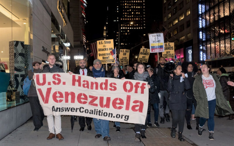 End the U.S. economic war on Venezuela now!