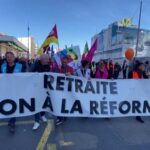 Cientos de miles de personas hacen huelga y se manifiestan en todo Francia