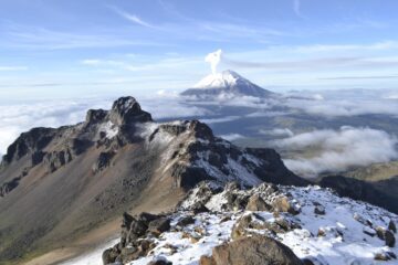 El Llaima y el Popocatépetl  
