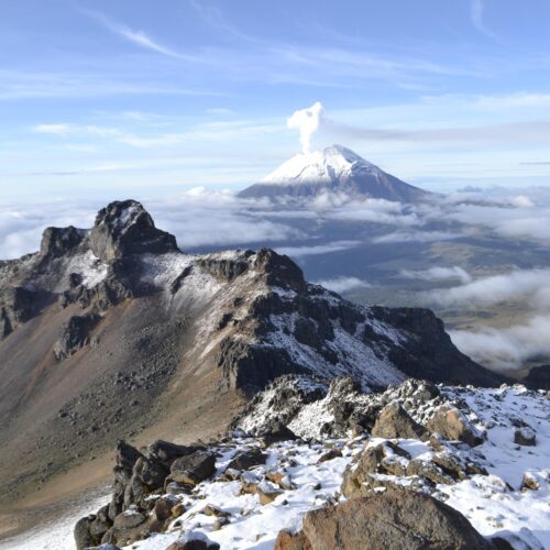 El Llaima y el Popocatépetl  