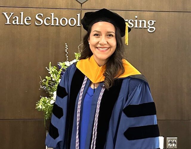 Roxana Bustamante, cumple su sueño al obtener su doctorado en Enfermería en la Universidad de Yale, EE.UU.  
