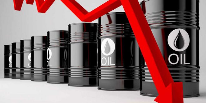 Oil price down                   