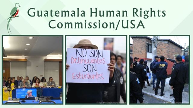 Stand with Us for Guatemala’s Democracy and Human Rights