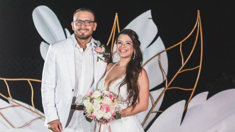 Fallece esposo de presentadora deportiva salvadoreña a menos de un mes de casados