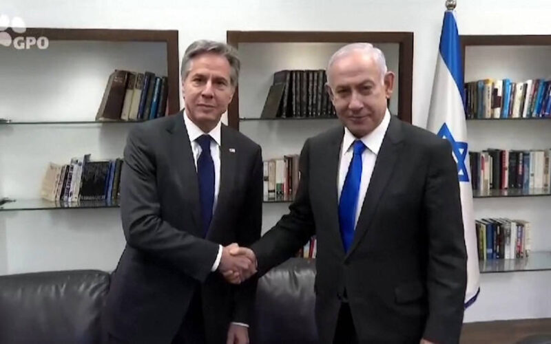 El secretario de Estado de EE.UU. se reúne con Netanyahu en Tel Aviv