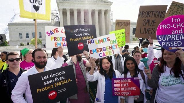 La Corte Suprema de EE.UU. escucha caso sobre prohibición del aborto en Idaho