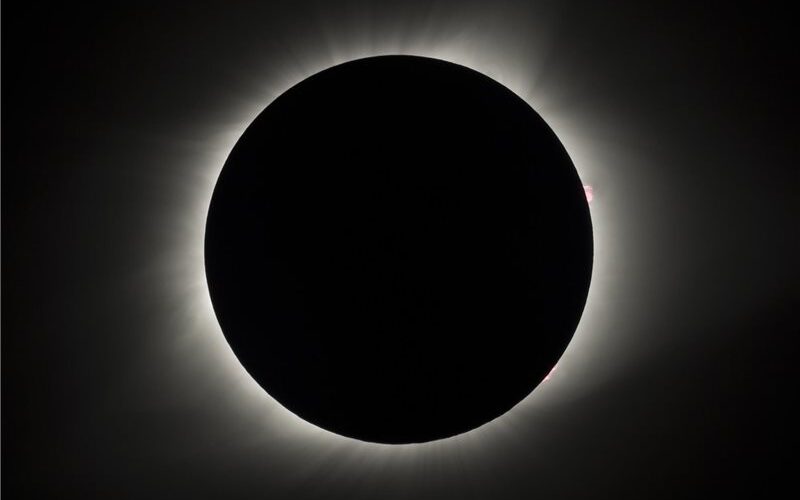 Seis reclusos de Nueva York pudieron ver el eclipse desde el patio de la prisión
