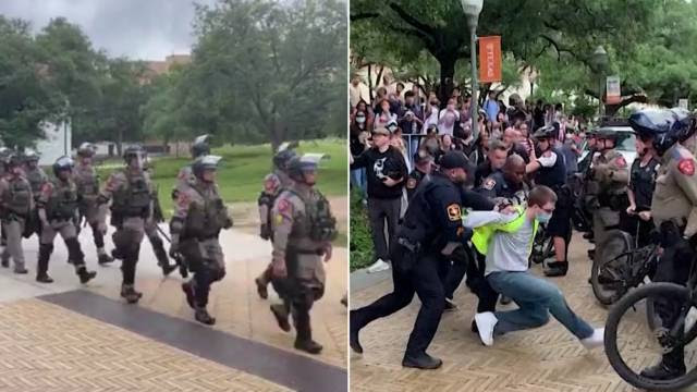 La represión policial en los campus universitarios de EE.UU. aviva el movimiento estudiantil de solidaridad con Gaza