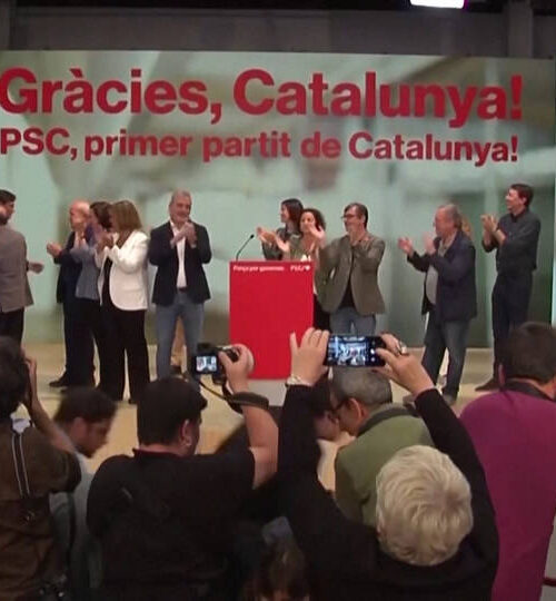 Los socialistas ganan las elecciones catalanas en España