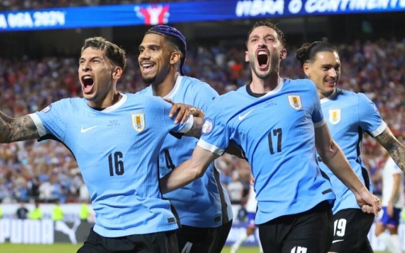 Uruguay, Colombia y Canadá a semifinales de la Copa América