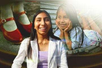 Los zapatitos rojos de Valeria, adolescente migrante cuyo deseo es retornar al Perú