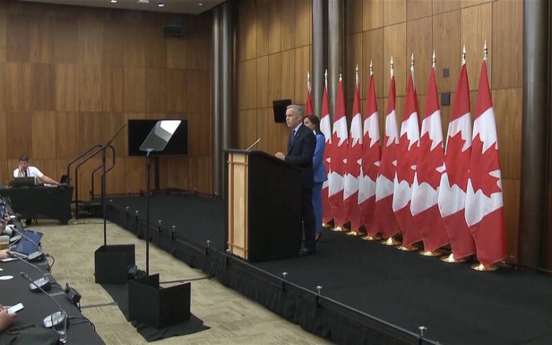 Canadá anuncia planes para reconocer el Estado de Palestina