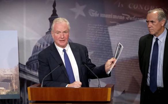 Los senadores Van Hollen y Merkley afirman que EE.UU. es cómplice de la limpieza étnica del pueblo palestino por parte de Israel