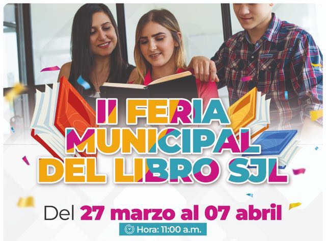 San Juan de Lurigancho, en Perú se llena de cultura con el inicio de la II Feria Municipal del Libro