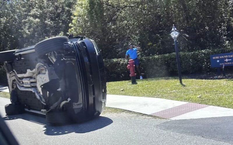 Las autoridades señalan que Tiger Woods ha sido acusado de conducir bajo los efectos del alcohol