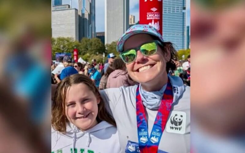 Una madre del norte de Virginia corre maratones por todo el mundo a pesar de padecer una afección cardíaca
