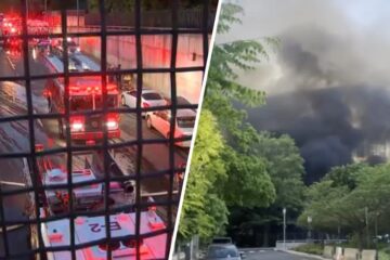 Autobús de Metrobus se incendia bajo el National Mall. Retiran la flota de autobuses híbridos diésel y cierran el túnel