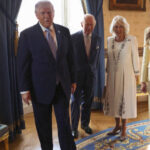 Trump recibe al rey Carlos III y a la reina Camila en la Casa Blanca
