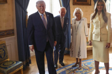 Trump recibe al rey Carlos III y a la reina Camila en la Casa Blanca
