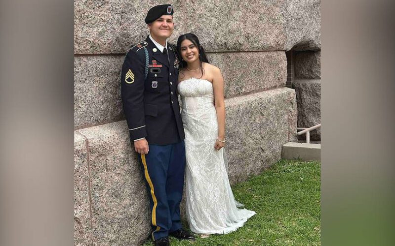 La esposa recién casada de un militar de EE.UU. fue liberada después de ser detenida por agentes de ICE