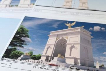 El proyecto de Trump para el arco arquitectónico de Washington incluye muchas cosas