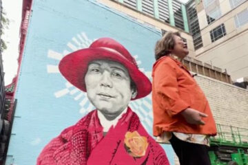 Un nuevo mural en DC rinde homenaje al sufragio femenino y al legado chino-estadounidense