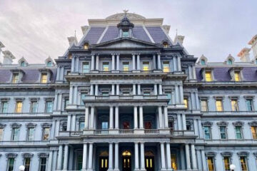 Trump quiere pintar de blanco el edificio de oficinas Eisenhower