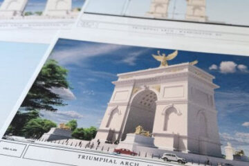Agencia federal clave aprueba el plan de diseño para el arco de Trump en Washington
