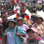 Continúan las multitudinarias protestas antigubernamentales en Bolivia