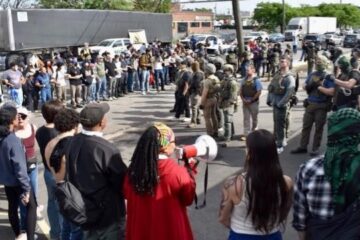 Huelgas de hambre y resistencia desde Delaney Hall