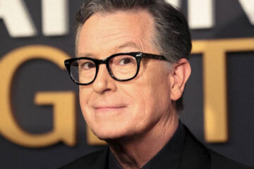 El comediante Stephen Colbert presenta la emisión final de su programa “The Late Show”
