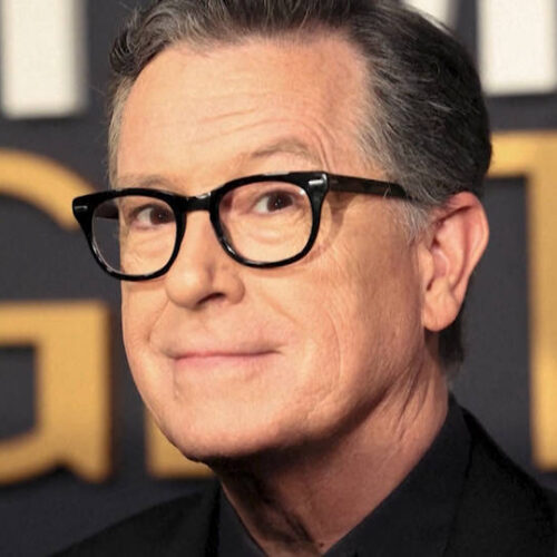 El comediante Stephen Colbert presenta la emisión final de su programa “The Late Show”